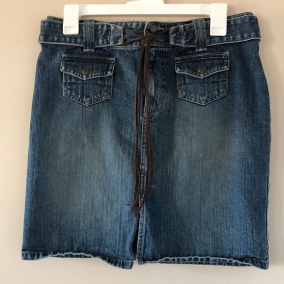 Old Navy Jean Skirt Size 6 - Picture 1 of 4